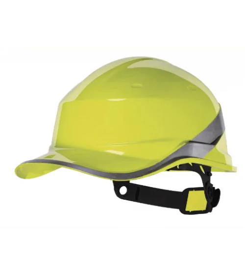 CASCO DE OBRA DISEÑO DEPORTIVO ALTA VISIBILIDAD AMARILLO