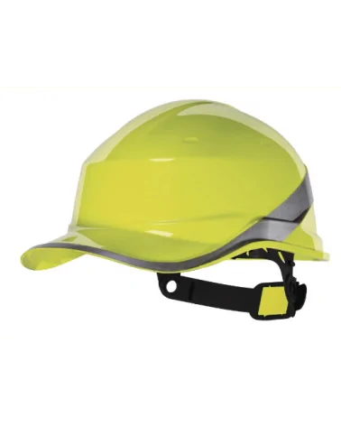 CASCO DE OBRA DISEÑO DEPORTIVO ALTA VISIBILIDAD AMARILLO