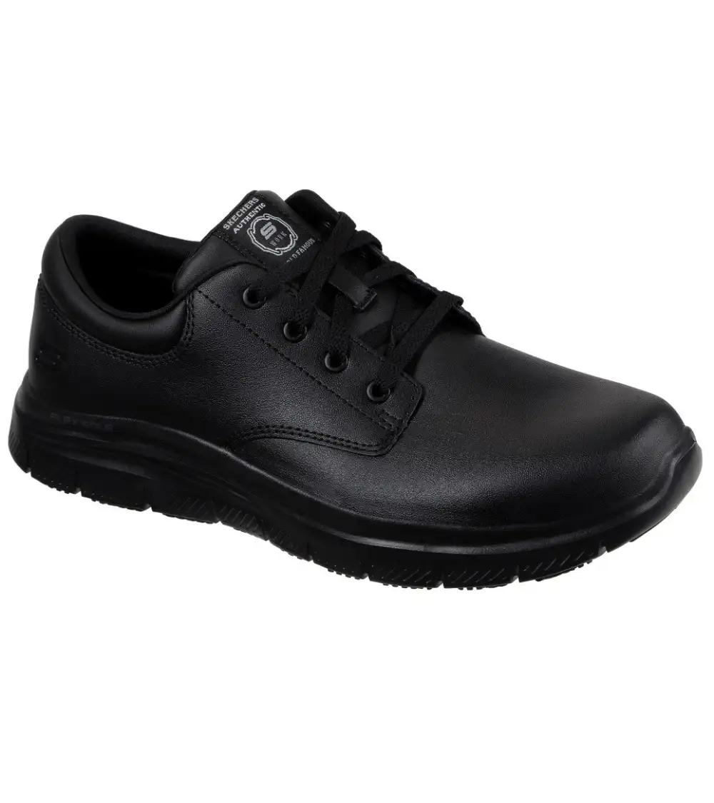 Decisión implicar Fanático ▷ Zapato Antideslizante Skechers para Hombres ✓| Azules De Vergara