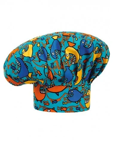 GORRO CHEF PECES perfil