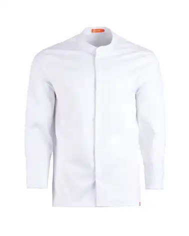 CHAQUETA COCINA FIT UNISEX BLANCO