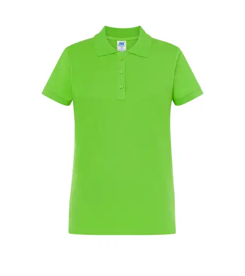 POLO LADY ALGODON M/C Color LM Lime