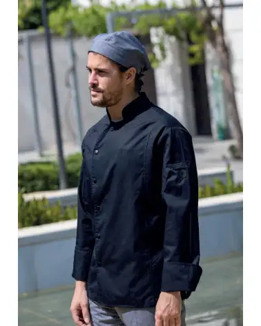 CHAQUETA COCINA HOMBRE BROCHES PORTADA