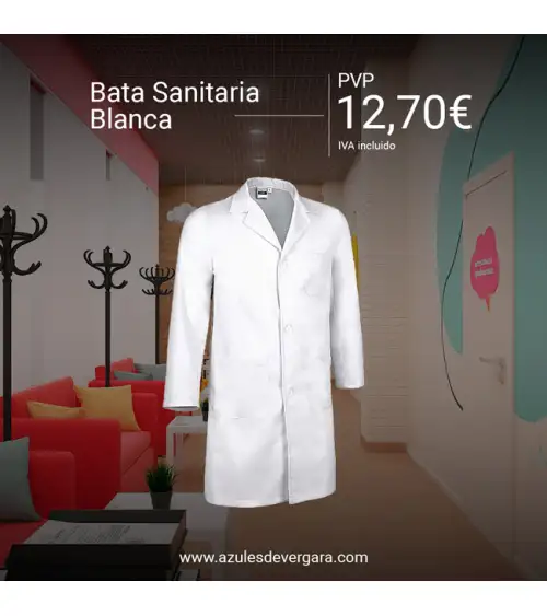 PACK BATA LABORATORIO BLANCA