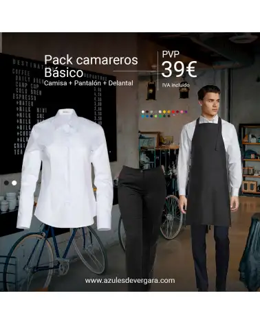 PACK CAMARERO BÁSICO CHICA