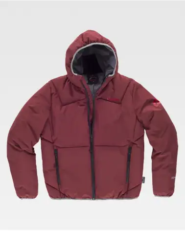 PARKA IMPERMEABLE CON RELLENO granate