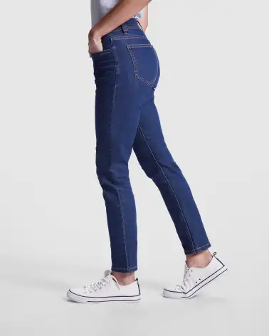 PANTALÓN VAQUERO SEMIENTALLADO PARA MUJER COSTADO