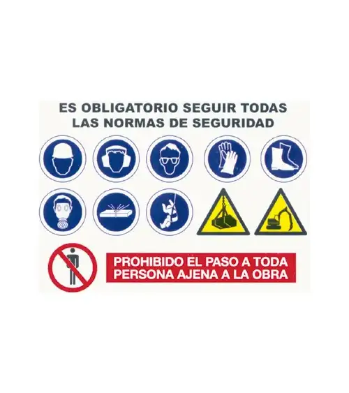 SEÑAL DE OBRAS MULTIPLE