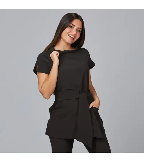 BLUSA ELÁSTICA PARA ESTÉTICAS FRENTE