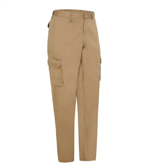 PANTALÓN MULTIPLES BOLSILLOS BEIGE FRENTE