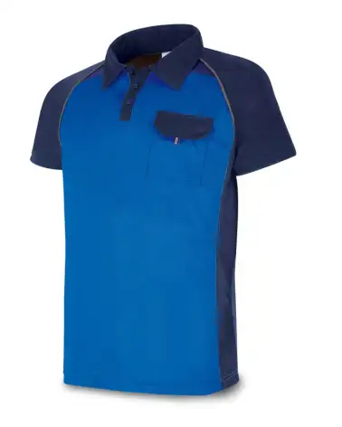 POLO VESTUARIO MANGA CORTA AZUL MARINO/AZULINA